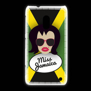 Coque Nokia Lumia 620 Miss Jamaica Brune