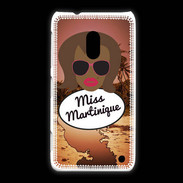 Coque Nokia Lumia 620 Miss Martinique Black