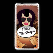 Coque Nokia Lumia 620 Miss Martinique Brune