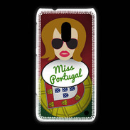 Coque Nokia Lumia 620 Miss Portugal Rousse
