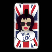 Coque Nokia Lumia 620 Miss UK Brune