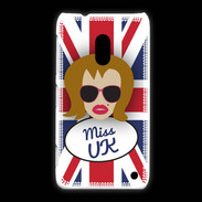 Coque Nokia Lumia 620 Miss UK Rousse