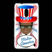 Coque Nokia Lumia 620 Mister América Black