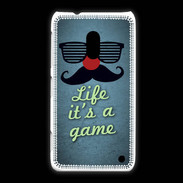 Coque Nokia Lumia 620 Life It's a game ZG