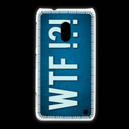 Coque Nokia Lumia 620 WTF bleu ZG