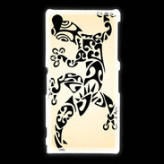 Coque Sony Xpéria Z1 Salamandre tribal