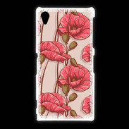Coque Sony Xpéria Z1 Fleurs vintage 2