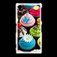 Coque Sony Xpéria Z1 Cupcakes