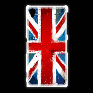 Coque Sony Xpéria Z1 Tag Drapeau Anglais