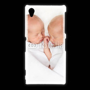 Coque Sony Xpéria Z1 Duo de bébés qui dorment 2