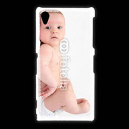 Coque Sony Xpéria Z1 Bébé allongé sur le dos