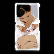 Coque Sony Xpéria Z1 Maman avec ses bébés