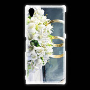 Coque Sony Xpéria Z1 Composition florale mariage
