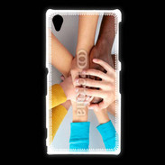 Coque Sony Xpéria Z1 Solidarité metissage