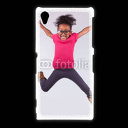 Coque Sony Xpéria Z1 Jeune fille africaine joyeuse