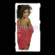 Coque Sony Xpéria Z1 Femme africaine glamour et sexy