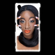 Coque Sony Xpéria Z1 Femme africaine glamour et sexy 3
