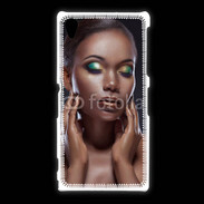 Coque Sony Xpéria Z1 Femme africaine glamour et sexy 4