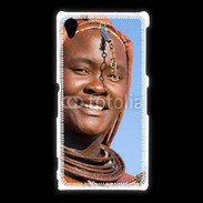 Coque Sony Xpéria Z1 Femme tribu afrique
