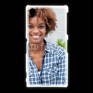 Coque Sony Xpéria Z1 Femme afro glamour