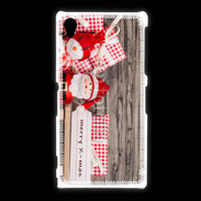 Coque Sony Xpéria Z1 Décoration de Noël