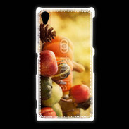 Coque Sony Xpéria Z1 fruits et légumes d'automne 2