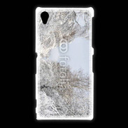 Coque Sony Xpéria Z1 Forêt enneigée