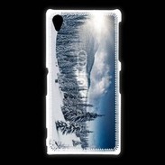 Coque Sony Xpéria Z1 paysage d'hiver 4