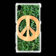 Coque Sony Xpéria Z1 Paix et herbe