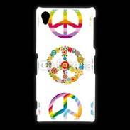 Coque Sony Xpéria Z1 Symboles de paix