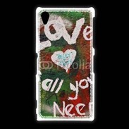 Coque Sony Xpéria Z1 Love is all you need