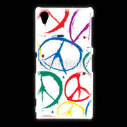 Coque Sony Xpéria Z1 Symboles de paix 2