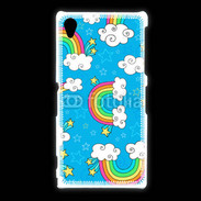 Coque Sony Xpéria Z1 Ciel Rainbow
