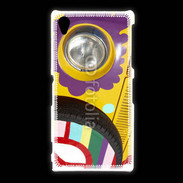 Coque Sony Xpéria Z1 Voiture Hippie style