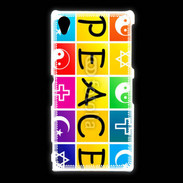Coque Sony Xpéria Z1 Paix dans toutes les religions