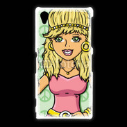 Coque Sony Xpéria Z1 Hippie en dessin
