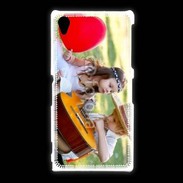 Coque Sony Xpéria Z1 Jeune couple hippie