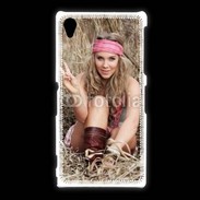 Coque Sony Xpéria Z1 Hippie et cool