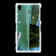 Coque Sony Xpéria Z1 Barques sur le lac d'Annecy