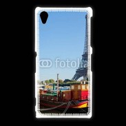 Coque Sony Xpéria Z1 Tour Eiffel vue des bords de Seine