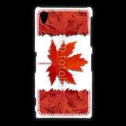 Coque Sony Xpéria Z1 Canada en feuilles