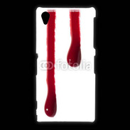 Coque Sony Xpéria Z1 Gouttes de sang