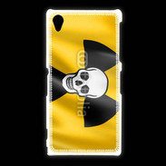 Coque Sony Xpéria Z1 Tête de mort radioactive