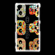 Coque Sony Xpéria Z1 Font tête de mort