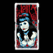 Coque Sony Xpéria Z1 Dessin femme gothique