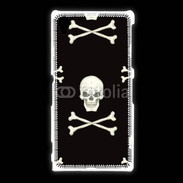 Coque Sony Xpéria Z1 Fond tête de mort 3