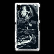 Coque Sony Xpéria Z1 Tête de mort pirate