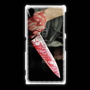Coque Sony Xpéria Z1 Couteau ensanglanté