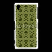 Coque Sony Xpéria Z1 Fond tête de mort 7