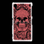 Coque Sony Xpéria Z1 Tête de mort 8